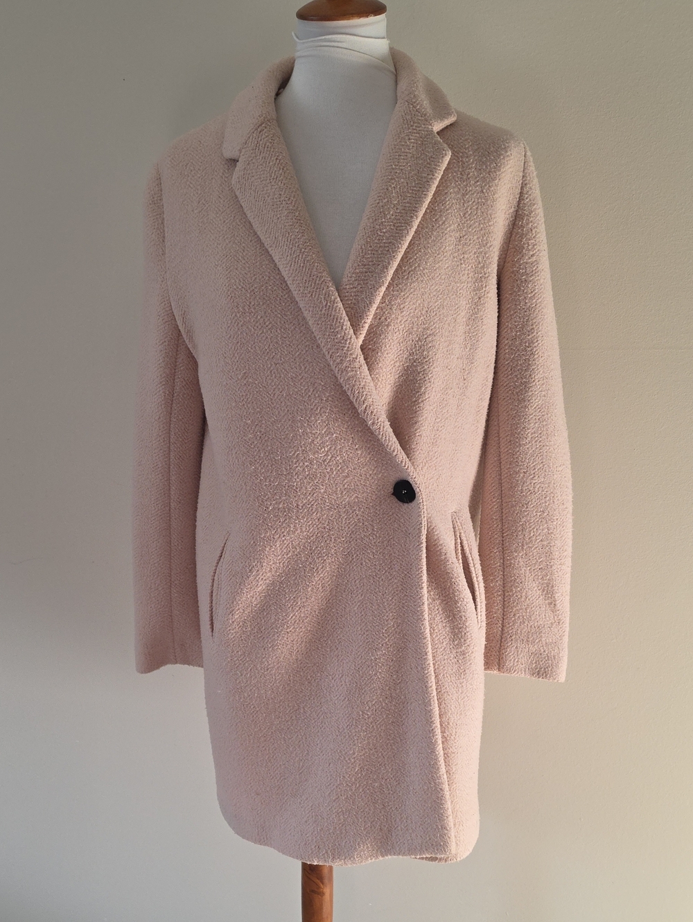 Zara Basic Light Pink Coat